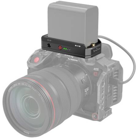 SmallRig 3168B - adapter akumulatora, płytka do akumulatora NP-F - przykład użycia